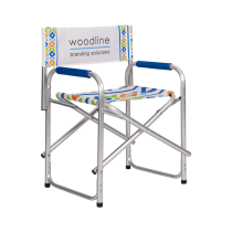 Aluminium Directors Chair Angle